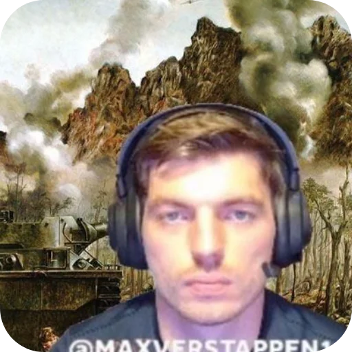 Стикер 🖼 из набора Max Verstappen