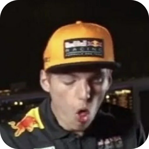 Стикер 🤮 из набора Max Verstappen