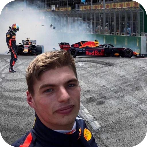 Стикер ⛑ из набора Max Verstappen