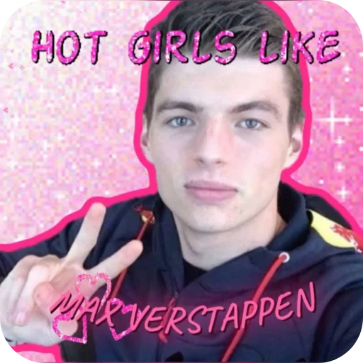 Стикер ✋ из набора Max Verstappen