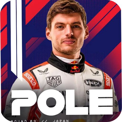 Стикер 👍 из набора Max Verstappen