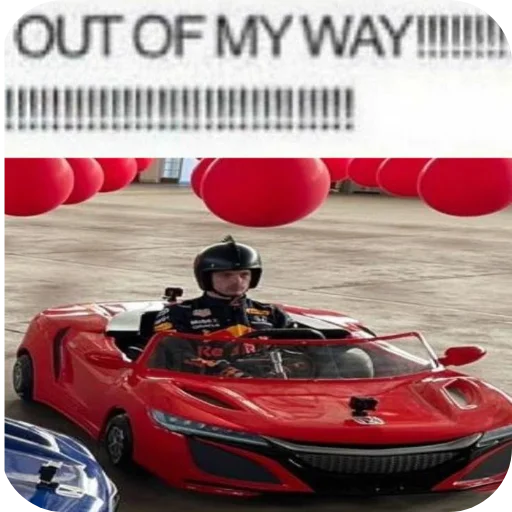 Стикер 🚗 из набора Max Verstappen