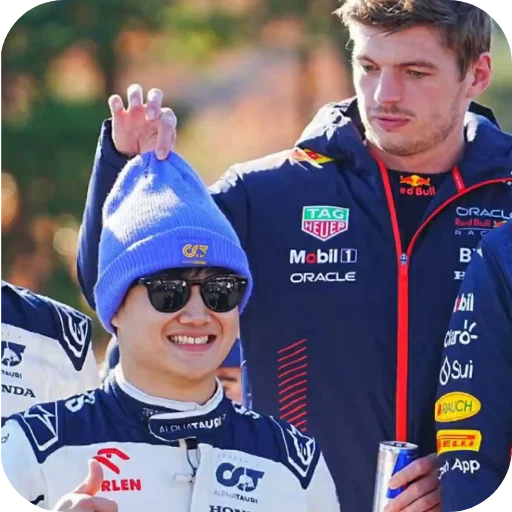 Стикер 👍 из набора Max Verstappen