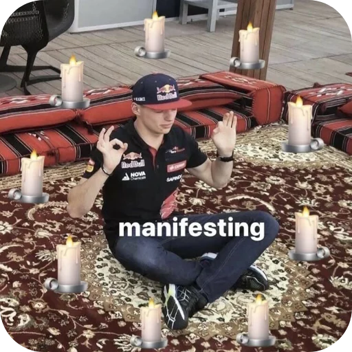 Стикер 🪑 из набора Max Verstappen