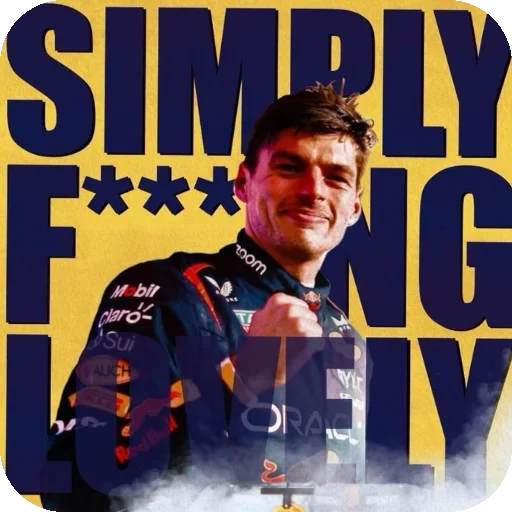 Стикер 👍 из набора Max Verstappen