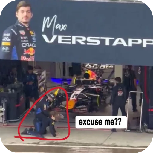 Стикер 🚗 из набора Max Verstappen