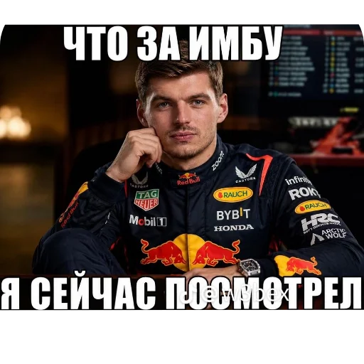 Стикер 🧥 из набора Max Verstappen