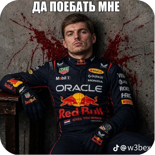 Стикер 🧥 из набора Max Verstappen