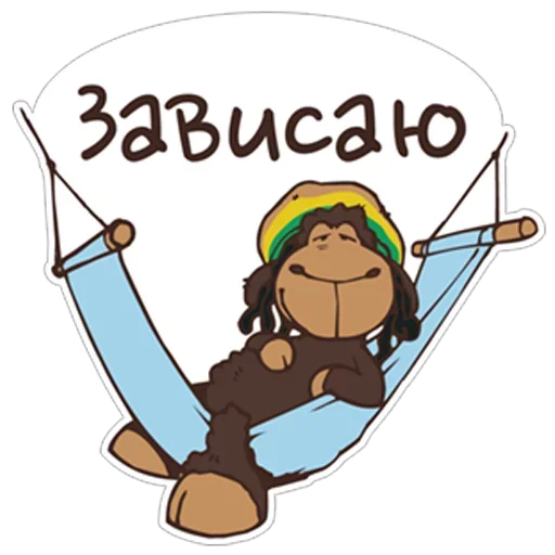 Стикер 😊 из набора барашек