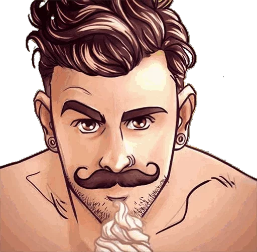 Стикер 👨‍💼 из набора Men and Guys