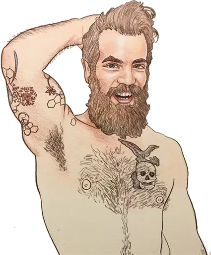 Стикер 🙍‍♂️ из набора Men and Guys