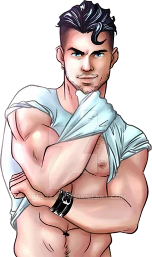 Стикер 😏 из набора Men and Guys