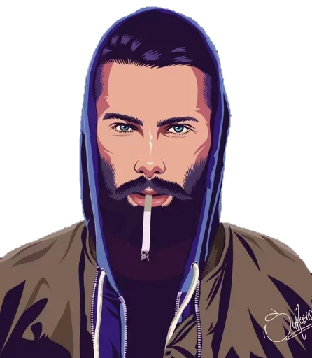 Стикер 😎 из набора Men and Guys