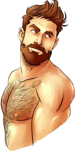 Стикер 😙 из набора Men and Guys