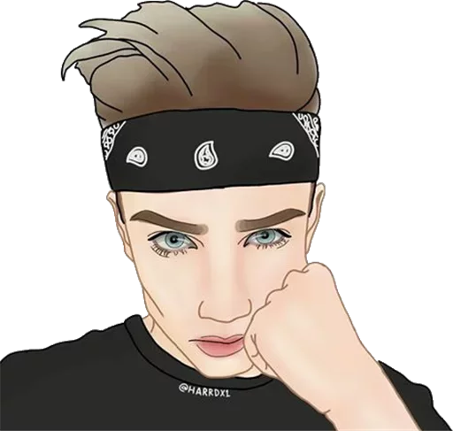 Стикер 😙 из набора Men and Guys