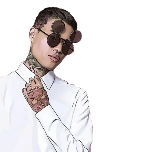 Стикер 😛 из набора Men and Guys