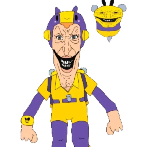 Стикер 👹 из набора Brawl Stars Characters
