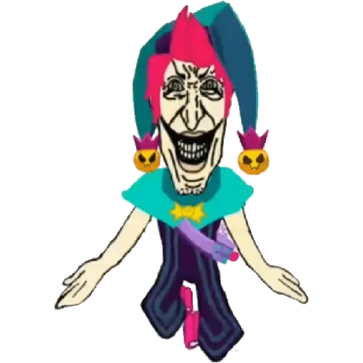 Стикер 👹 из набора Brawl Stars Characters
