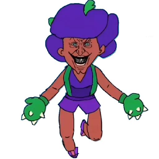 Стикер 👹 из набора Brawl Stars Characters