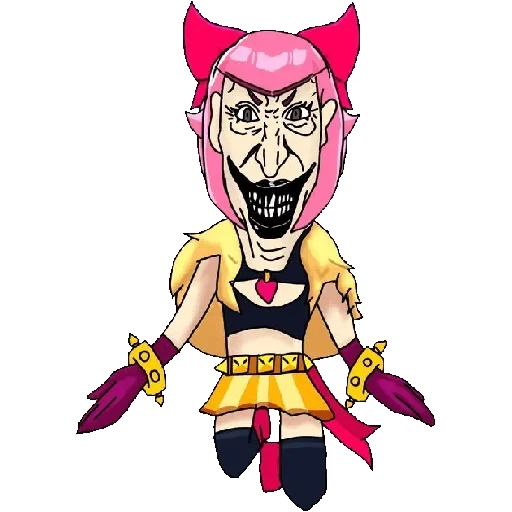 Стикер 👹 из набора Brawl Stars Characters