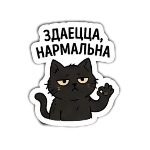 Стикер 🖼 из набора Мясцовы коцік
