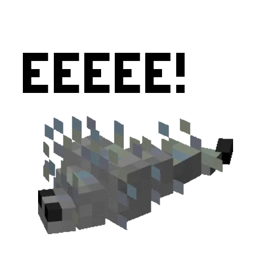 Стикер 😁 из набора Minecraft