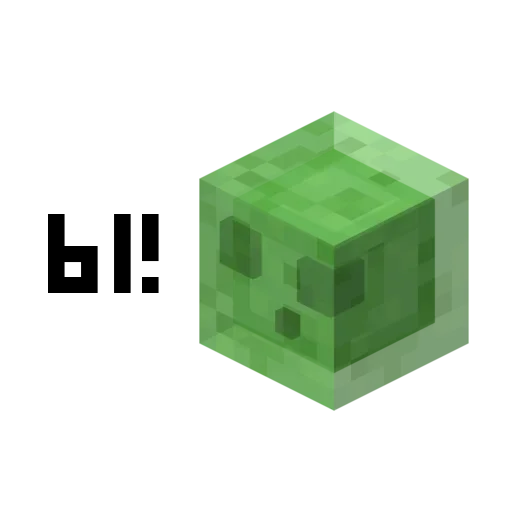 Стикер 👨‍🦲 из набора Minecraft