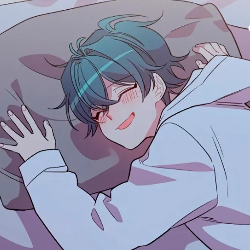 Стикер 💕 из набора Anime boys