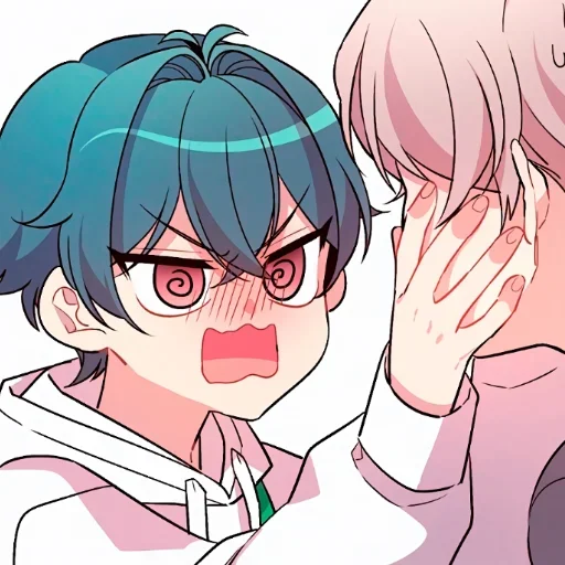 Стикер 💕 из набора Anime boys