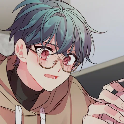 Стикер 💫 из набора Anime boys