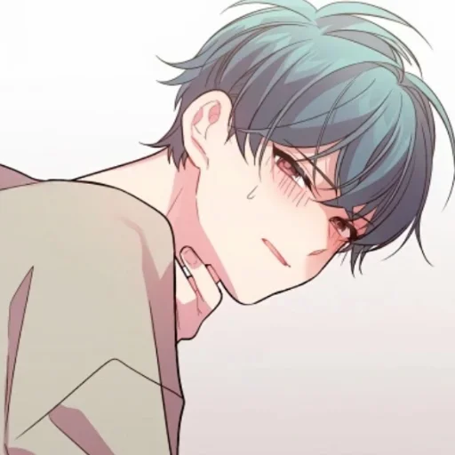 Стикер 💕 из набора Anime boys