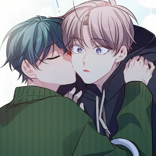 Стикер 💕 из набора Anime boys