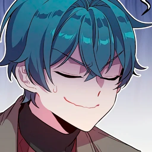 Стикер 💫 из набора Anime boys