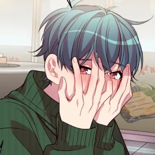 Стикер 💕 из набора Anime boys