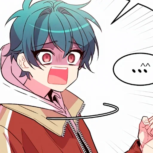Стикер 💫 из набора Anime boys