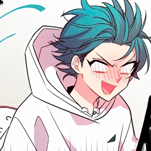 Стикер 💕 из набора Anime boys