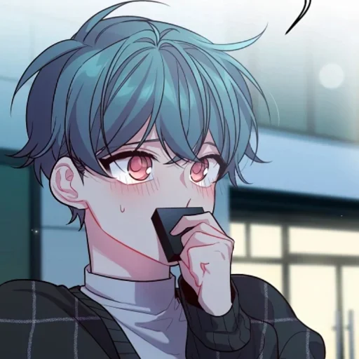 Стикер 💕 из набора Anime boys