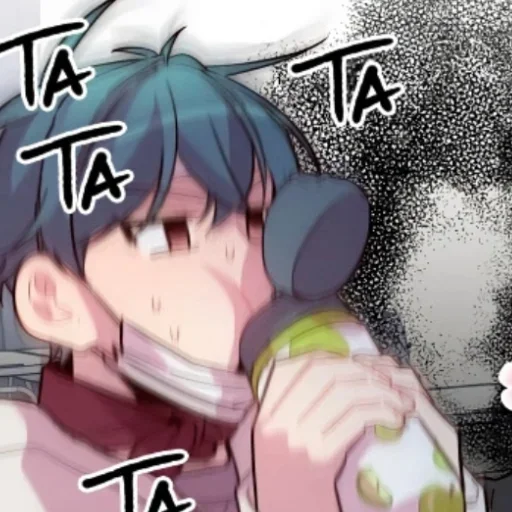 Стикер 💫 из набора Anime boys