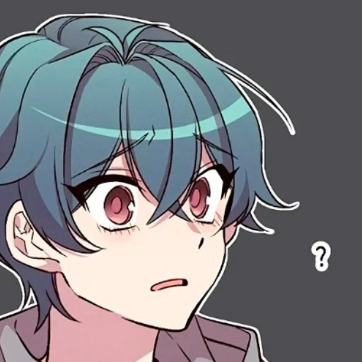 Стикер 💫 из набора Anime boys