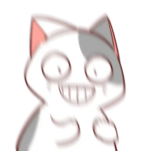 Стикер 😈 из набора Naughty Kitty