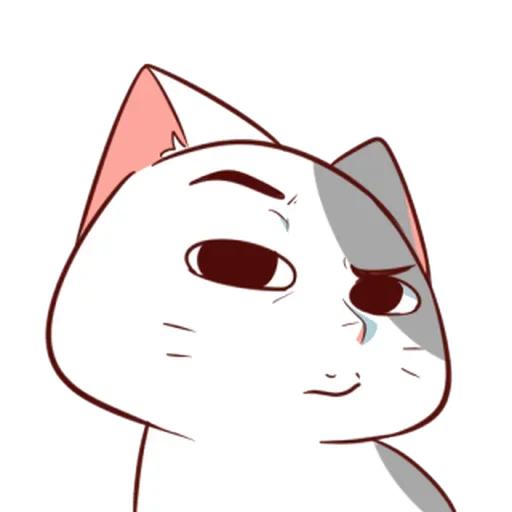Стикер 🤨 из набора Naughty Kitty