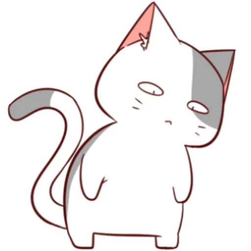 Стикер 😔 из набора Naughty Kitty