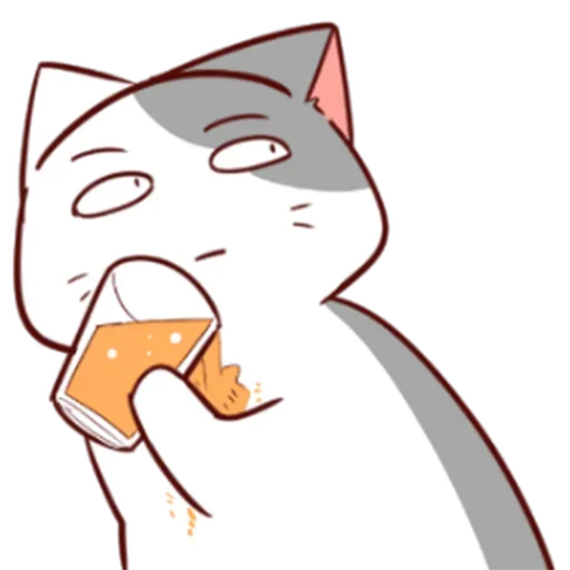 Стикер 🤨 из набора Naughty Kitty