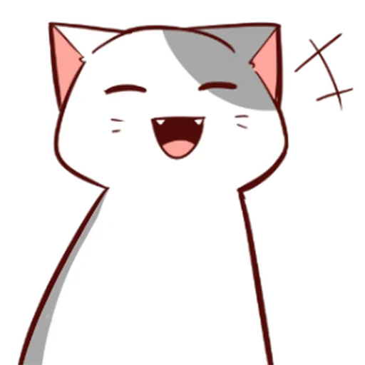 Стикер 😂 из набора Naughty Kitty
