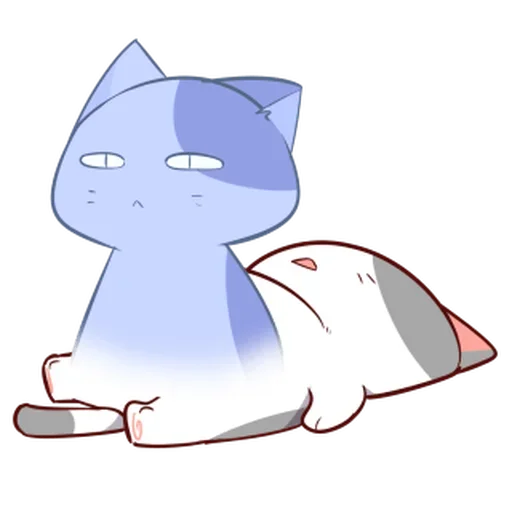 Стикер 😰 из набора Naughty Kitty