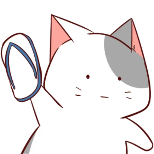 Стикер 👊 из набора Naughty Kitty