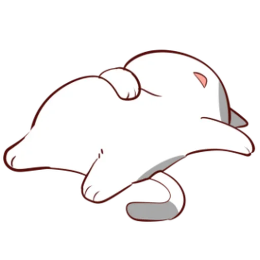 Стикер 😴 из набора Naughty Kitty