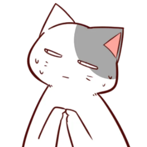 Стикер 😰 из набора Naughty Kitty