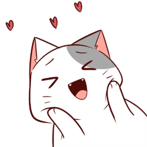 Стикер 🥰 из набора Naughty Kitty