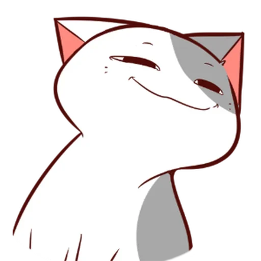 Стикер 😏 из набора Naughty Kitty